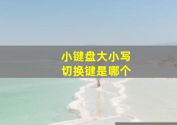 小键盘大小写切换键是哪个