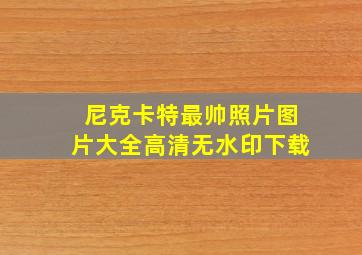 尼克卡特最帅照片图片大全高清无水印下载