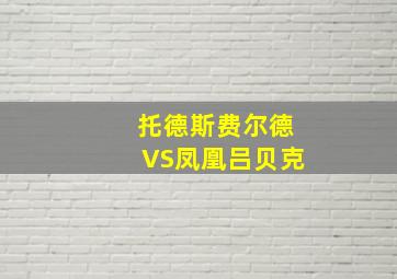 托德斯费尔德VS凤凰吕贝克