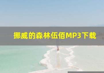 挪威的森林伍佰MP3下载