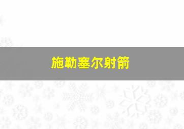 施勒塞尔射箭