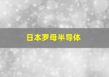 日本罗母半导体