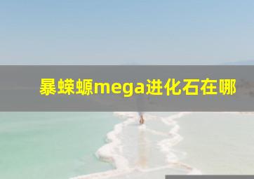 暴蝾螈mega进化石在哪