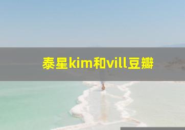 泰星kim和vill豆瓣