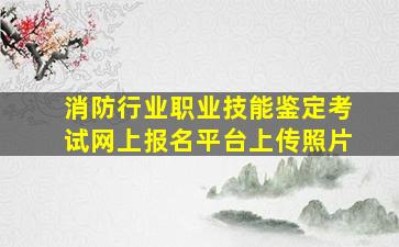 消防行业职业技能鉴定考试网上报名平台上传照片