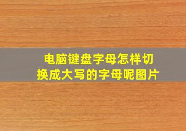 电脑键盘字母怎样切换成大写的字母呢图片