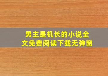 男主是机长的小说全文免费阅读下载无弹窗