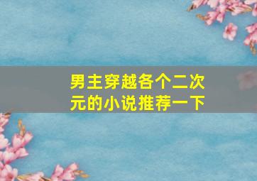 男主穿越各个二次元的小说推荐一下