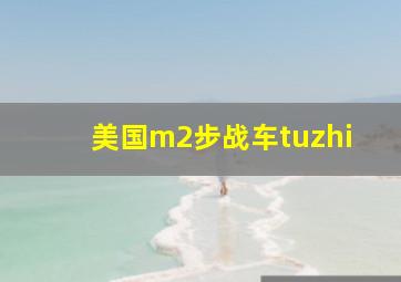 美国m2步战车tuzhi