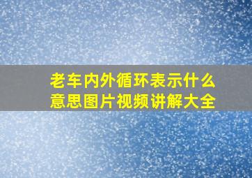 老车内外循环表示什么意思图片视频讲解大全