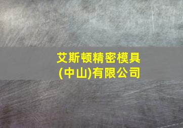 艾斯顿精密模具(中山)有限公司