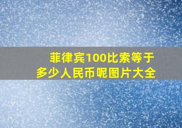 菲律宾100比索等于多少人民币呢图片大全