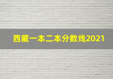 西藏一本二本分数线2021