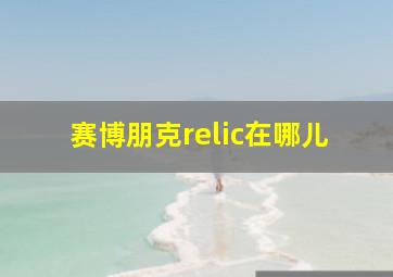 赛博朋克relic在哪儿