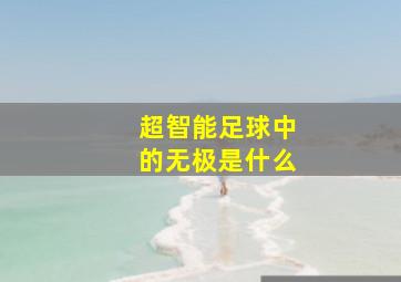 超智能足球中的无极是什么