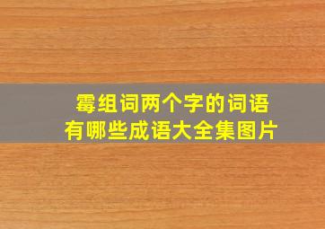 霉组词两个字的词语有哪些成语大全集图片