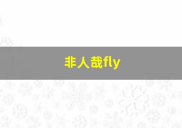 非人哉fly