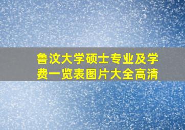 鲁汶大学硕士专业及学费一览表图片大全高清