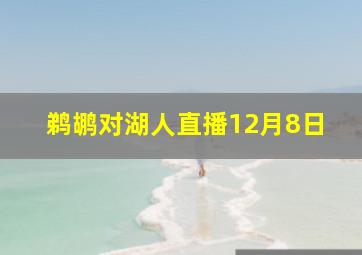 鹈鹕对湖人直播12月8日