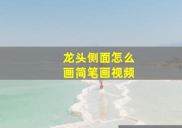 龙头侧面怎么画简笔画视频